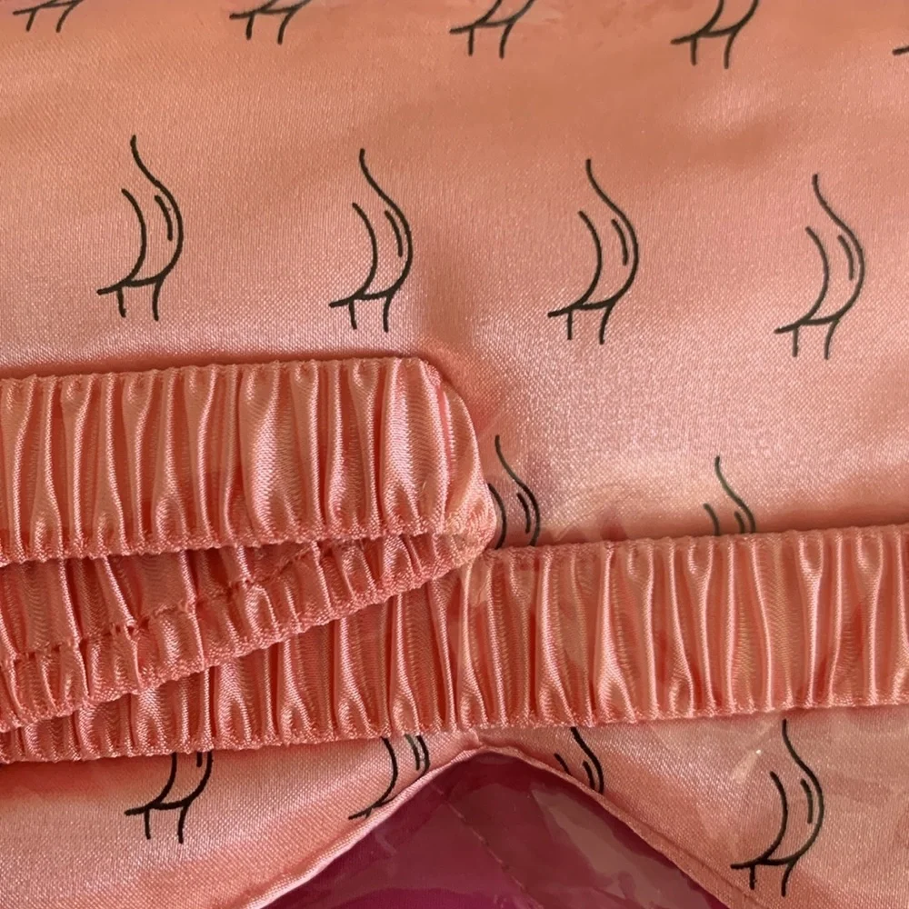 Frank Body Booty Sleep Peach Satin Sleep Mask